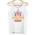 サーカスクルー–楽しいカラフルな大人&キッズグラフィックデザイン 長袖tシャツ タンクトップ