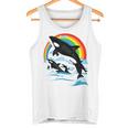 シャチ。シャチホエールウォッチング タンクトップ