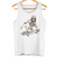 スケートボード スケルトン スケーター スケートボーダー スケートボード タンクトップ