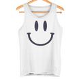 スマイリーフェイス キュート ポジティブ モチベーションアップ ハッピーススマイルフェイス タンクトップ