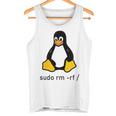 タックスlinuxペンギン-Sudorm-Rfコンピューターサイエンスコンピューター Tux Linux タンクトップ