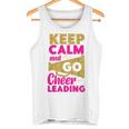 チア チアリーディング Keep Calm And Go チアリーディング タンクトップ