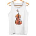 チェロ 楽器 モチーフ アート チェロ タンクトップ