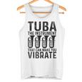 チューバ 振動させる楽器 ミュージシャン チューバ タンクトップ