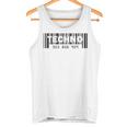 テクノ バーコード 303 808 909 タンクトップ