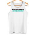 ノベルティ My Other Computer Is Your Computer レディース メンズ 皮肉 タンクトップ