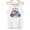 バイク 面白tシャツ No Bike No Life メンズ オートバイ モーターサイクル おもしろ ツーリング 服 タンクトップ