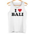 バケーションアイランドハート-ファニーアイラブバリ タンクトップ