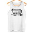 ビンテージ羊の描画 タンクトップ