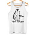 ファイト・オア・フライト・ファニー・ペンギン・パンク タンクトップ