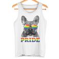フレンチブルドッグ ゲイプライド Lgbt レインボーフラッグ サングラス Lgbtq タンクトップ
