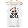 ベイビー・ボス「コール・ミー・ボス」ライク・ア・ボス・キッズ タンクトップ