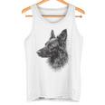 ベルギーシェパード 犬 グラフィック ペットアート ベルギーシェパード タンクトップ
