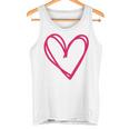 ホットピンクハート タンクトップ