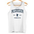 マクレガー ミネソタ Mn ヴィンテージ アスレチック ネイビー スポーツデザイン 長袖tシャツ タンクトップ