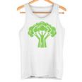 ミニマリスト かわいい ブロッコリー シンプルな野菜 ブロッコリー タンクトップ