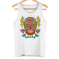 メキシカンホリデー カーニバル マスク カラフル スカル タンクトップ