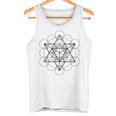 メタトロンキューブ マカバ（スターテトラヒドロン）神聖幾何学 タンクトップ
