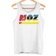 モザンビークデザイン。国旗付きモザンビーク衣装 Moz タンクトップ