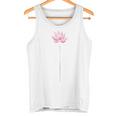 ヨガ エレガント 蓮の花 和書風 デザイン タンクトップ