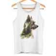 ヨークシャーテリア 犬 モチーフ ペット アートワーク ヨークシャーテリア タンクトップ