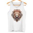 ライオン 動物 彫刻 動物園 抽象芸術 絵画 ライオン タンクトップ
