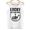 ラッキーボウリングシャツはボウラーのための面白い引用を洗わないでください タンクトップ