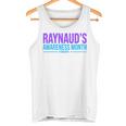 レイノー病啓発 レイノー啓発月間 長袖tシャツ タンクトップ
