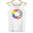 レインボー ヒマワリ ハッピー プライド タンクトップ