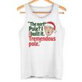 北極I Build It Tremendous Pole 面白い トランプ クリスマス タンクトップ
