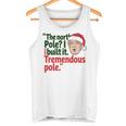北極I Build It Tremendous Pole 面白い トランプ クリスマス 長袖tシャツ タンクトップ