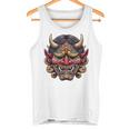 妖怪はにゃおにマスク 日本の悪魔 鬼鬼 鬼 鬼 おにマスク タンクトップ