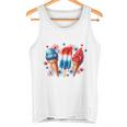 少年 赤 白 青 アメリカ国旗 7月4日 アイスキャンディー 愛国的 長袖tシャツ タンクトップ