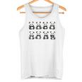 愛らしいパンダ柄かわいい動物デザイン 長袖tシャツ タンクトップ