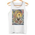 日本 浮世絵 滋賀 琵琶湖 竹生島 弁財天 竜 龍神 バックプリント タンクトップ