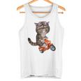 猫 ねこ バイク タンクトップ
