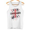 神は貧しい王のcor冠式パンクグラフィティユニオンジャックを救う タンクトップ