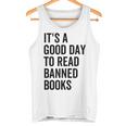 禁止された本を読むのに良い日だ面白いヴィンテージ タンクトップ