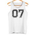 背中に07番 タンクトップ