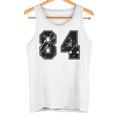 背番号 84 チーム短大スポーツ背番号付きユニフォーム タンクトップ