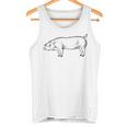 豚 豚モチーフ ピグレット 農家 農家 タンクトップ