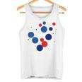 赤 青 ドット イベント 家族 お揃い タンクトップ