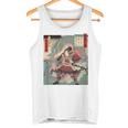 越後の龍 上杉謙信 長尾景虎 毘沙門天 軍神 バックプリント タンクトップ