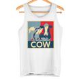 面白い 牛 牧場 動物 男性 面白い ギフト 子供 農業 農場 タンクトップ