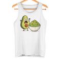 面白いアボカドワカモレ漫画パニック タンクトップ