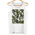 面白い猫のカモフラージュカモフラージュパターンペット猫 タンクトップ