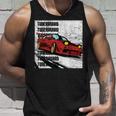 180Sx ドリフト アニマルスタイル クール アニメ イニシャル D レースカー13 タンクトップ 彼への贈り物