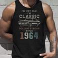 1964年生まれ、61歳の誕生日 クラシックカー タンクトップ 彼への贈り物