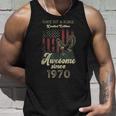 1970年、アメリカ国旗、イーグル、55歳の誕生日、愛国的 タンクトップ 彼への贈り物