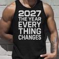 2027 すべてが変わる年 タンクトップ 彼への贈り物